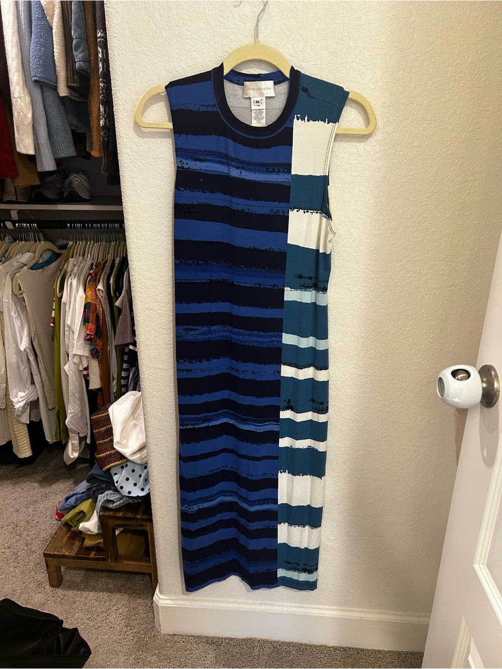 Corey Lynn Calter Blue Summer Dress